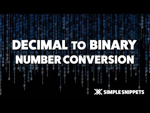 Decimal To Binary Number Conversion with Decimal Point | Number System Conversions