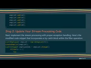 How to Handle Exceptions while Processing Java 8 Streams
