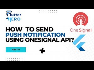 How to send push notification using Onesignal Rest API in flutter? Onesignal Rest Api Integration