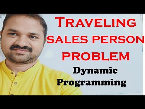 Traveling Salesman Problem using Dynamic Programming || Sales Person || DAA || Design and Analysis