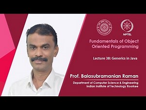 Lecture 38: Generics in Java