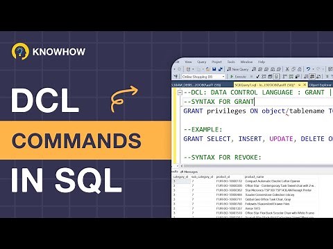 SQL Server DCL: Master Grant and Revoke Commands in SSMS