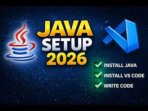 How to Run Java in VS Code Java Installation Guide for Beginners: VS Code Setup (Complete Tutorial)