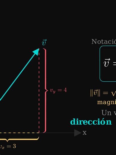 que es un vector en el ámbito de la IA #vector #vectores #maths #math #programming