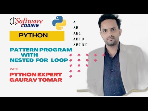 Pattern Programs With Nested For Loops( Part -2)