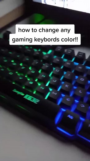 How to Change Gaming Keyboard Color Easily!