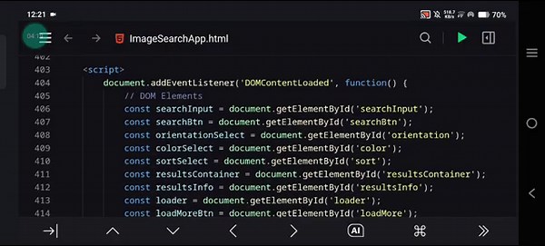 Image Search App Project using HTML CSS JavaScript | Beginner Friendly Tutorial