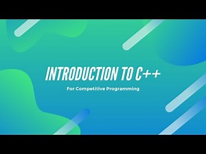 Introduction to C++ for Competitive Programming (#1)