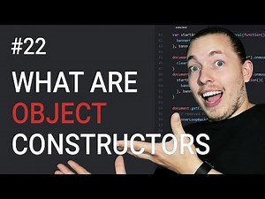 22: How to Create Object Constructors | Object Constructors in JavaScript | JavaScript Tutorial