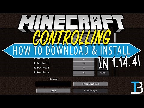 How To Download & Install the Controlling Mod in Minecraft 1.14.4