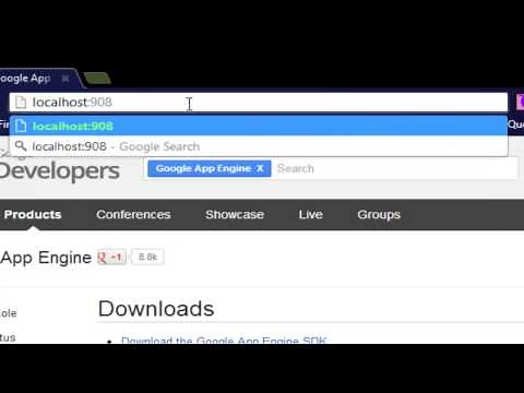 How to create web applications with Google App Engine and Python