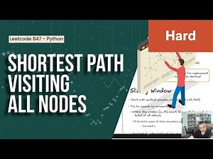 Shortest Path Visiting All Nodes - Leetcode 847 - Python