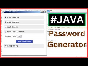 Java Project Tutorial - Build a Password Generator in Java Netbeans | With Source Code