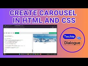 How to Create Carousel in HTML and CSS - Step-by-Step Guide [2025]