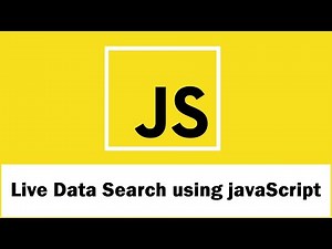 Live MySQL Data Search using JavaScript with PHP