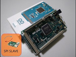 Arduino Due SPI Slave example with RPI3 as SPI master in Microchip Studio