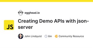 Creating Demo APIs with json-server