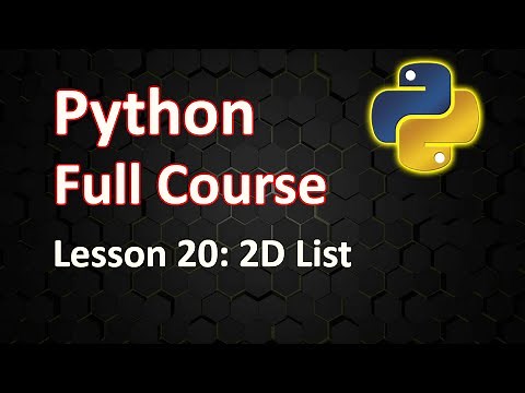 2D List in Python