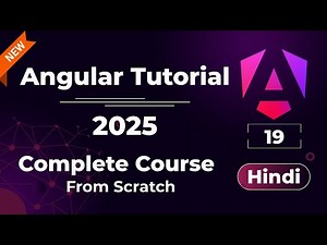 Angular complete tutorial in Hindi 2025 | Angular Full Course Hindi 🎯