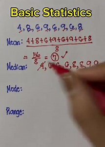 Basic Statistics Review | Mathematics Tutorial