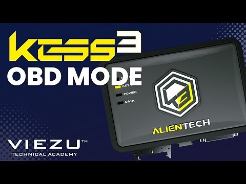 How to use the Alientech KESS3 in OBD Mode - KESS 3 Training