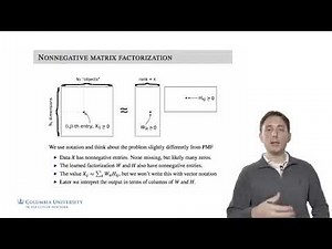 13 7 Nonnegative Matrix Factorization | Machine Learning