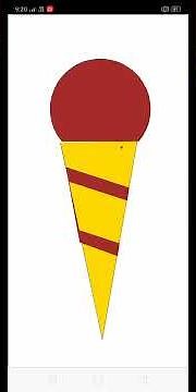 ICE CREAM USING PYTHON TURTLE MODULE🐢🐢🐢🐢🐢🐢🐢🐢🐢(code in description)