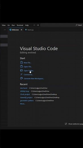 Heart❤️ Shape with Python Turtle Creative Coding 💻🐢 #computerlanguage #python
