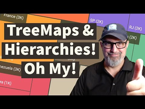 How to Create TreeMap Chart Data Visualization with Hierarchical Data