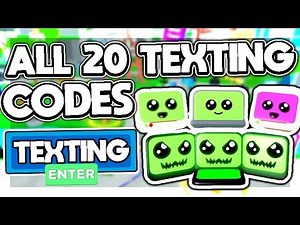 💻 ALL *NEW* SECRET OP WORKING CODES in TEXTING SIMULATOR *2020* 💬| Roblox Texting simulator💬