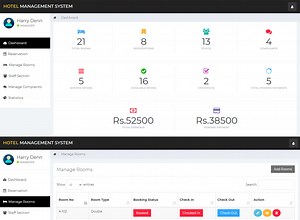 Hotel Management System in PHP with Source Code - CodeAstro