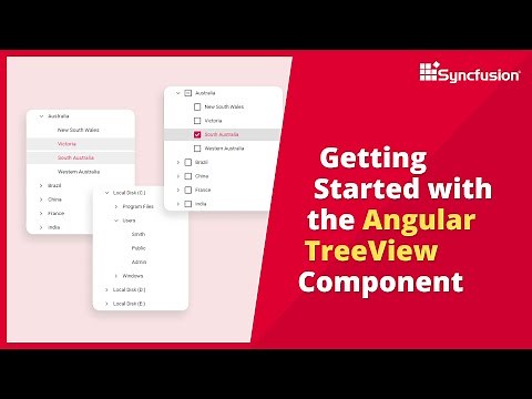 Getting Started with the Angular TreeView Component