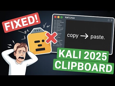 Kali Linux: The Copy & Paste Fix You've Been Waiting For