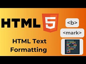 HTML Text Formatting: Bold, Italic, Underline & More! | Beginner’s Guide