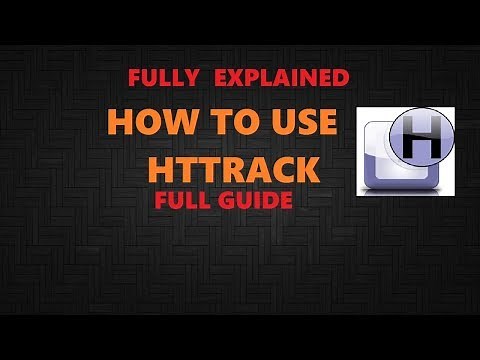 How to use httrack website copier|full guide.