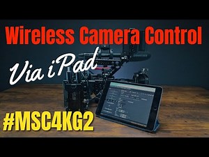 Blackmagic Micro Studio Camera 4K G2 Wireless Remote Control REST API iPad App