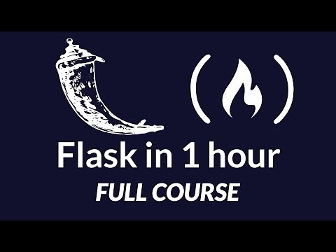 Learn Flask for Python - Full Tutorial