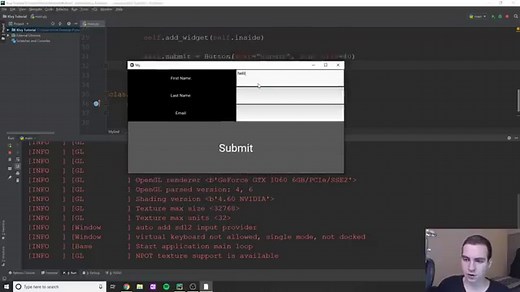 Python Kivy Tutorial - Creating Buttons & Triggering Events