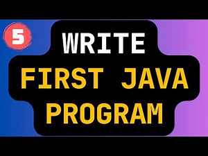 05 - ✨ Write Your First Java Program in VS Code | HelloWorld Tutorial