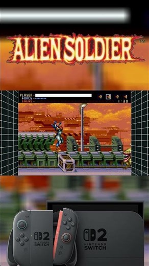Alien Soldier Sega Genesis Classics Nintendo Switch 2 Gameplay