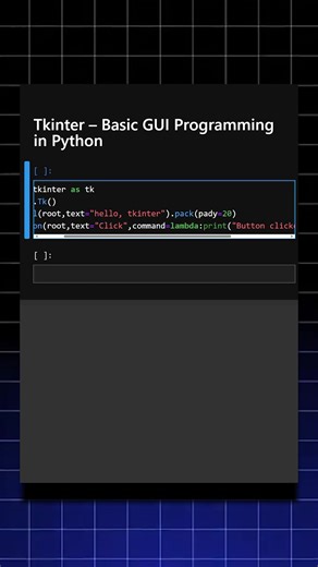 Tkinter Basic GUI Program in Python | Python Coding