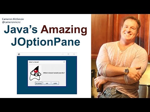 How to use Java's JOptionPane