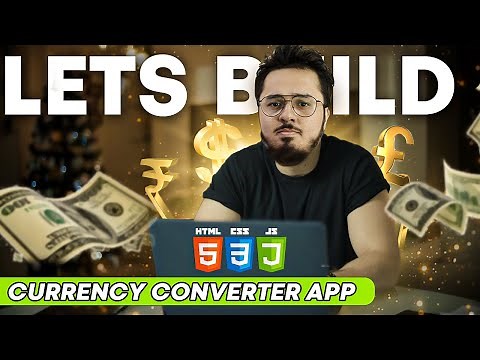[Project] Build Your Own Currency Converter: A Step-by-Step Guide using HTML, CSS, and JavaScript