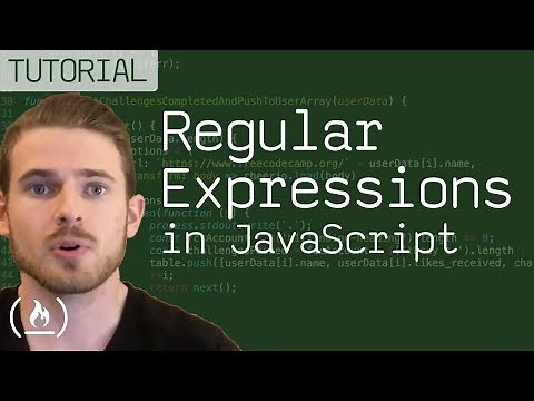 Regular Expressions (Regex) in JavaScript - tutorial