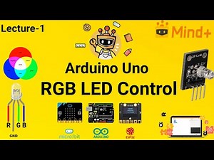 RGB LED Control Using Mind+ Software with Arduino Uno | Block Coding Tutorial for Beginners
