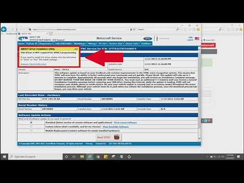 Ford SYNC APIM Programming