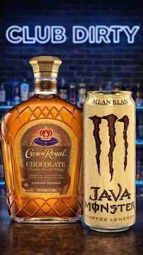 Crown Royal Chocolate x Monster Java Mean Bean