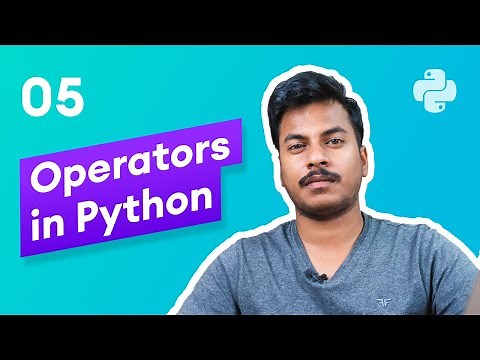 Operators in Python #5