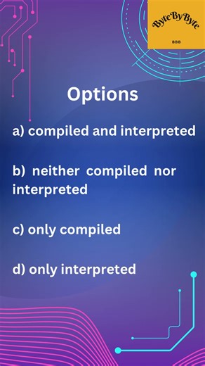 Python Code Compiled or Interpreted?
