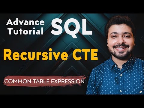 Recursive CTE (Common Table Expression) | Advance SQL Tutorial in Hindi